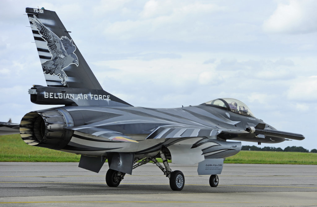 F-16 of the Belgian Air Force F-16 of the Belgian Air Force